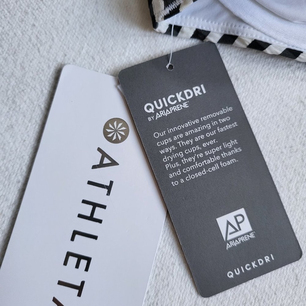 NWT Athleta Underwire Scoop Bikini Top, 32D/DD (34C, 32E) - Picture 4 of 7